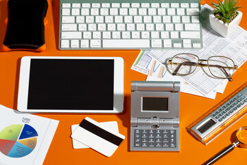 Items for accounting in the office
