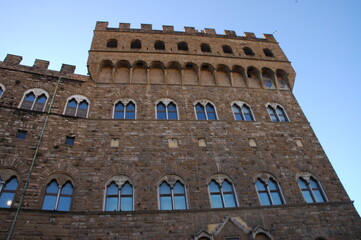 Palazzo dei Medici ( comune di Firenze) visto di lato nella sua imponenza.