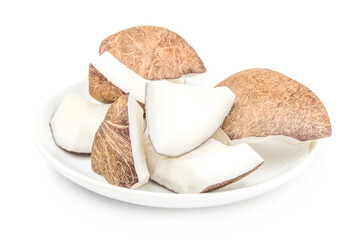 Coconut isolated on a white background