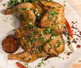 Grilled chicken..