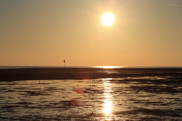 Tramonto sul mare di Grado (Alto Adriatico)