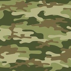Fototapeta premium army vector camouflage print, seamless pattern for clothing headband or print.