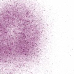 a splash of pink paint on a light background