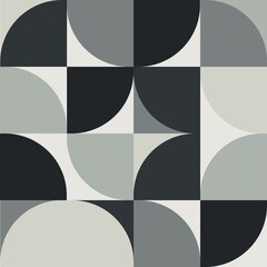 grey Bauhaus-style compositions made with vector abstract elements, lines and bold geometric shapes are suitable for website background, poster design, magazine cover page, banners, cover prints.	