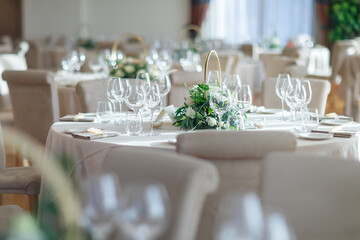 wedding, setting, white, event, luxury