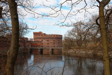 Kaliningrad. Russia. Der Dona Tower (Amber Museum)