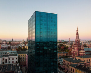 Fototapeta premium view of the city