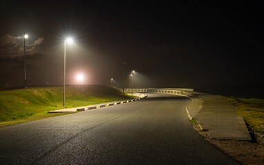 Fototapeta premium highway at night