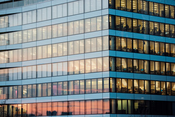 modern office building