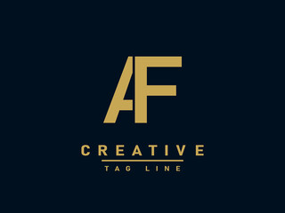 AF logo , Vector Template.