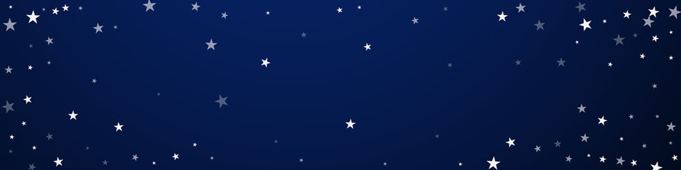 Random falling stars Christmas background. Subtle