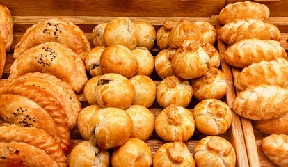 Baked goods close-up