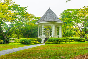 Pavilion in Singapore Botanic Gardens