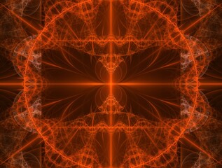 Imaginatory fractal abstract background Image
