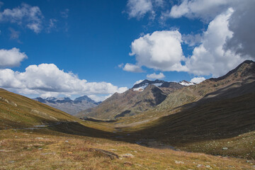 Umbrailpass in Bormio - Landschaft 