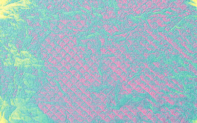 Fototapeta premium Oil painting art textured on wall background. pastel color combination