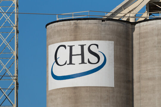 CHS Grain Elevator and Trademark Logo