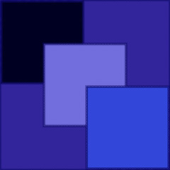 Seamless pattern on a square background - patchwork quilt. Design element.