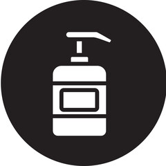 liquid soap glyph icon