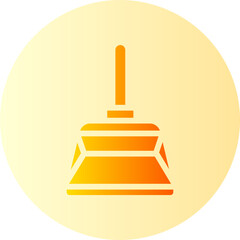 dustpan gradient icon