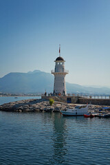 lighthouse on the island of island