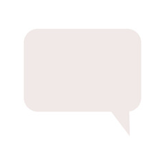 Chat icon. Text box. Message sign. Communicate button. App element. Dialogue emblem. Vector illustration. Stock image. 