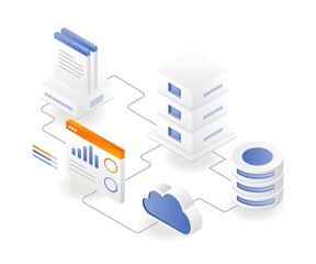 A set of analytical pie chart icons