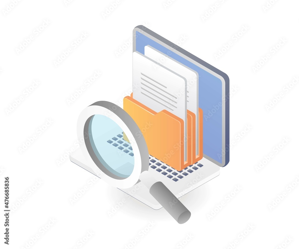 Poster searching for document data