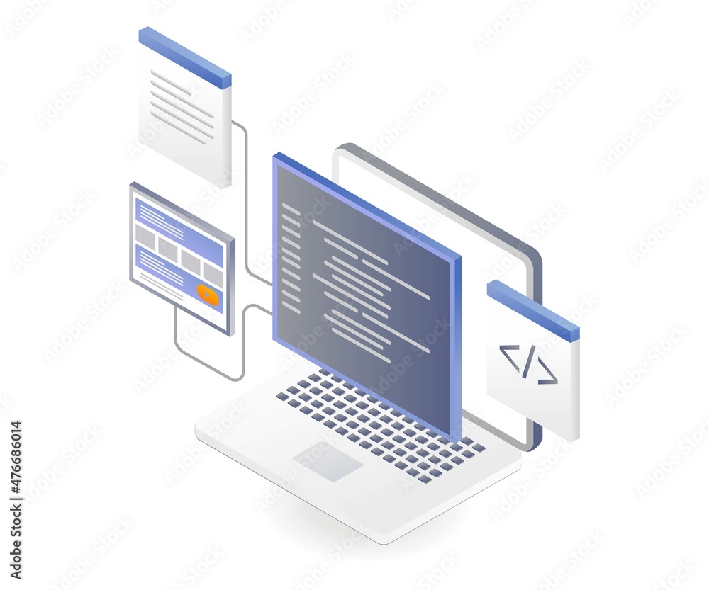 Poster Web layout programming language