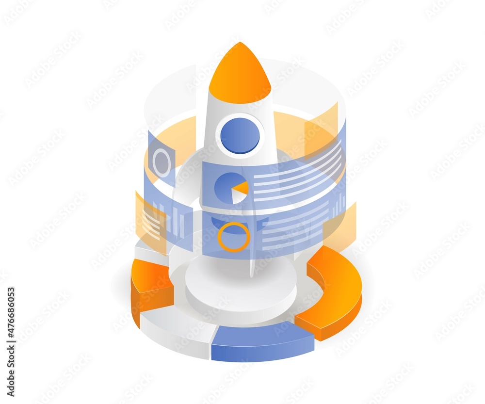 Poster rocket launch analysis data