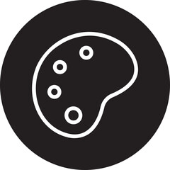 color palette glyph icon