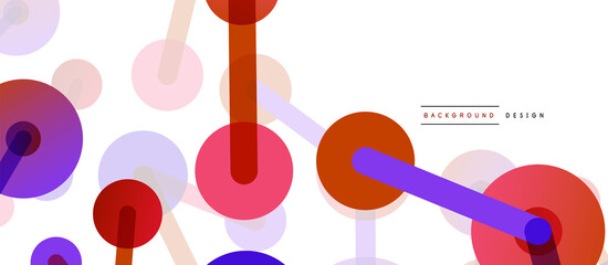 Network concept abstract background. Dots connection. Big data idea. Business template for wallpaper, banner, background or landing