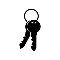 Key icon design template vector isolated illustration