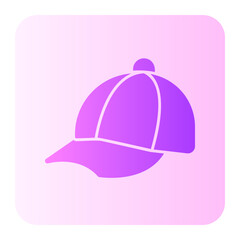 Fototapeta premium cap gradient icon