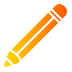 pencil gradient icon