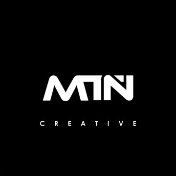 MTN Letter Initial Logo Design Template Vector Illustration