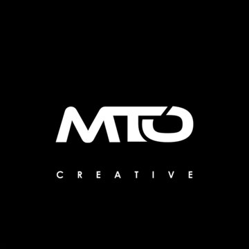 MTO Letter Initial Logo Design Template Vector Illustration