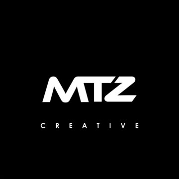MTZ Letter Initial Logo Design Template Vector Illustration