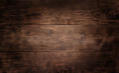 Wooden background from planks