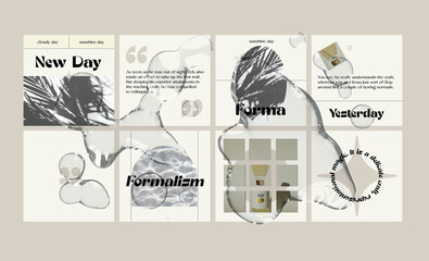 Modern instagram templates for blog,shop,brand	