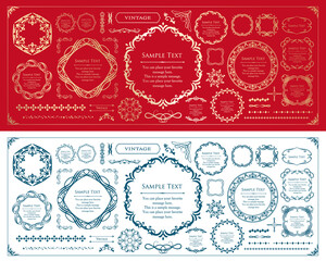 エレガントなフレームデザイン。高級感のあるあしらい。