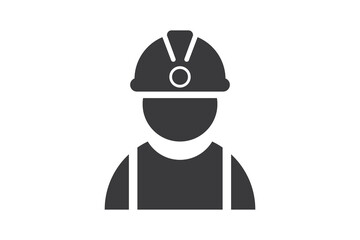 Mine Workers on white background for website, application, printing, document, poster design, etc. vector EPS10