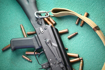 Kalashnikov machine gun children's toy dummy weapon