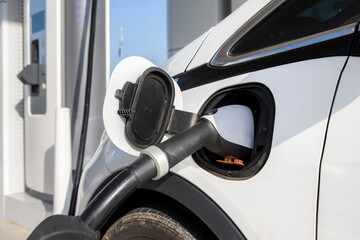 친환경 전기 자동차 충전