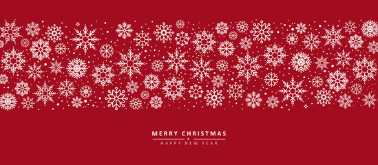 Christmas postcard. Happy New Year and Merry Christmas concept. Xmas holidays. Vector illustration
