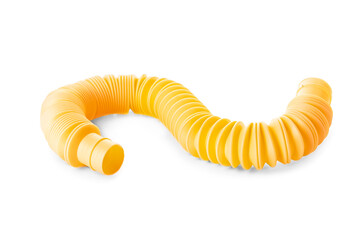 Orange Pop Tube on white background
