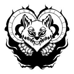 Shiba inu Dog Coin trade vector illustration tshirt design
