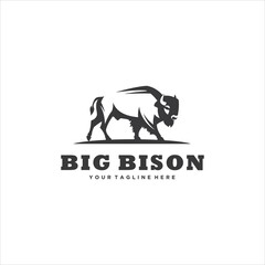 Bison Logo Design Vector Image © Great Hery