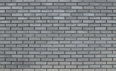 Fototapeta na wymiar Gray brick wall texture. Background