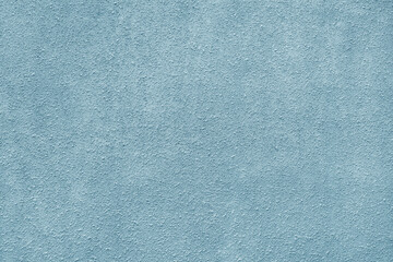 Blue facade decorative plaster. Background. Texture